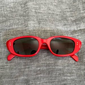 Celine Sunglasses Red CL40095U